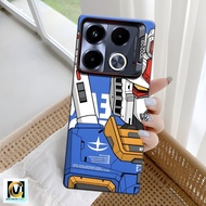 Case So Cool Infinix Note 40 4G/5G | Infinix Note 40 Pro 4G/5G/Plus | Latest Note 40S Gundam Motif -
