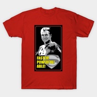 Vintage Faster T-Shirt! Powerful! Able! Authentic T-Shirt Cotton 1 S-5XL New Products