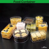 Kuih Raya Container 10pcs Hari Raya Food Container Snack Container Sealed Plastic Container Cookies Food Storage Box