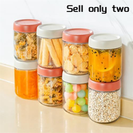 Wide Mouth Mason Salad Jars Leak Proof Storage Containers Glass Jars with Airtight Lids 2PCS-beetter