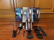 WAIKIL6066 ร้านตัดผมเครื่องตัดผมมืออาชีพ ชาร์จUSBปัตตาเลี่ยนผม ดีไซน์โลหะ จอแสดงผลแบตเตอรี่ เครื่องม