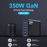 350W GaN Charger Universal Fast Wall Charger 140W 100W PD3.1 PD3.0 UK US EU Plug 5C1A QC PPS USB Pho