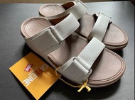 ( 全新 ） Fitflop 米白色 涼鞋 女裝 37 缺鞋盒 全新未用 Brand New white Sandals  size 37 women no box