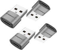 USB A to USB C Adapter Male - Female for iPhone 16 Charger Type C Converter for Apple Watch Ultra iW