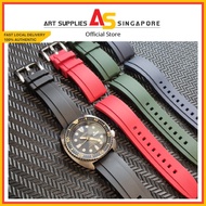 (SG Local) Authentic FKM Premium rubber Strap Quick release - 20/22mm