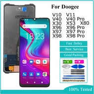 Original LCD For Doogee V10 V11 V40 X30 X53 X80 X96  X97 X98 X98 Pro LCD Display Touch Screen Digiti