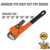 36" HEAVY DUTY ADJUSTABLE PIPE WRENCH PLUMBER SPANNER PLUMBING TOOLS / SPANAR PAIP / GASTON