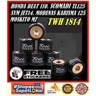 TWH SYM JET14 Pulley Roller Honda Beat 110 Scomadi TL125 SYM JET14 SYM JET POWER MODENAS KARISMA 125