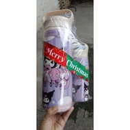 CREAM - 2.5L THICK PLASTIC KUROMI TUMBLER