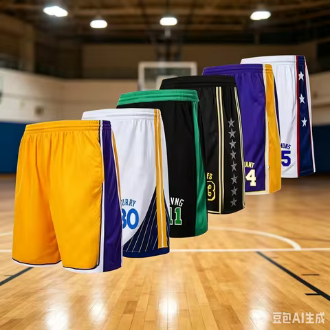 2026 Summer Men Fashionable Sports Basketball Shorts Training Multicolor Shorts Boys Girls Sports Br