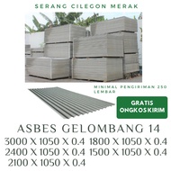 asbes gelombang kecil 