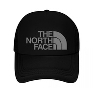 หมวกแก็ป หมวกเบสบอล หน้าบุฟองน้ำ หลังตาข่าย สกรีน North Face ด้วย Flex pu  ขอบเรียบ สวย คมชัด