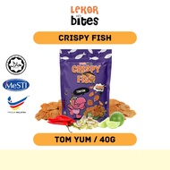 [HALAL] Lekor Bites Crispy Fish | Keropok Lekor Ikan - Tom Yum (40g)