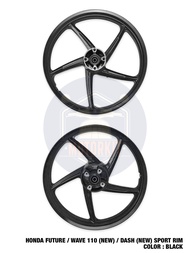 HONDA FUTURE WAVE 110 BARU WAVE110 DASH 125 FI DASH BARU DASH-II DASH125 FI DASH125FI SPORT RIM 5LEG