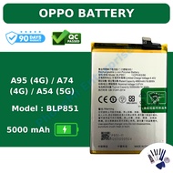 Oppo Battery Compatible for Oppo A95 (4G) / A74 (4G) / A54 (5G) Battery BLP851