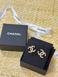 ❤️‍🔥全新Chanel 經典雙C耳環