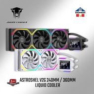 Jungle Leopard Astroshel Lcd 240mm / 360mm V2G ARGB AIO Liquid Cooler Black / White CPU Cooler AIO C