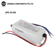 Mean Well APC Power Supply (APC-16) APC-16-350 Meanwell - 16.8W 12V~48V 350mA (0.35A) Constant Curre