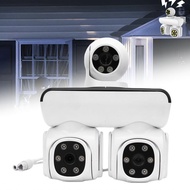 Outdoor Camera Triple Lens Rotating Human Detection Wireless WiFi Water Proof Security with App for 