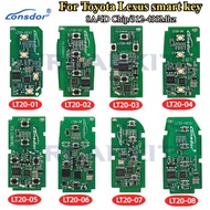 LT20กุญแจรีโมตอัจฉริยะ Londor Toyota Lexus สำหรับ Subaru ชิป4D 8A A433 F433 5290 0140 5801 0020 0440