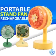 YS2256 / TYX-9118 Desk Fan USB Fan Strong Wind Mini Fan Rechargeable Fan Table Fan Kipas Angin Mini 