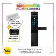 Yale YDM7116A Biometric Digital Door Lock (FREE Yale Access Module + Connect Bridge/DDV1/TOP UP FOR DDV3)