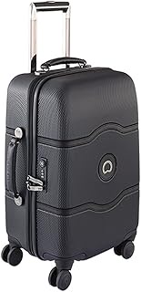 Delsey Chatelet H+ 4 Wheeled Cab Troll Case, 55cm, Black