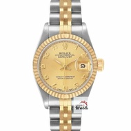 【大眾金時代】ROLEX 勞力士69173 Datejust 蠔式女錶 18K半金 市場少有 金阿拉伯 大眾金時代B1485