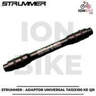UNIVERSAL Front Strummer Adapter TA 12 to QR Adapter Freehub TA12 100mm Quick Release 12x100 to 10x1