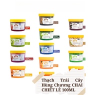 Hung Chuong Fruit Jelly 100ML RETAIL BOTTLE (Jelly, Fruit Jelly, Jelly Jelly, Milk Tea Topping)