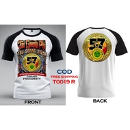 T0019 R | TAU GAMMA PHI FRAT MEN SHIRT 57TH YEARS