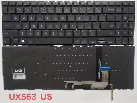 Keyboard for Asus ZenBook UX563 UX563FD UX563F Q537FD with backlit US layout