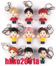 EXO [ 公仔 官方鑰匙圈 ] (分團員) ★hkko2001a★贈明信片 Figure Keyring