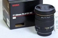 【上品電子3C】Nikon/尼康接口 Sigma 17-50mm f/2.8 EX DC OS HSM 廣角標準變焦鏡頭