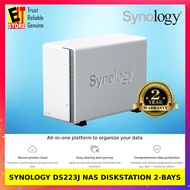 SYNOLOGY DS223J NAS DISKSTATION 2-BAYS (2YRS WARRANTY)