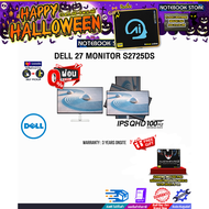 [ผ่อน 0% 10 ด.]DELL 27 MONITOR S2725DS/ประกัน 3 Years Onsite