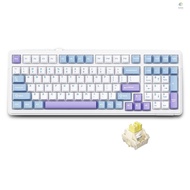 (fashionliving HOT)AULA F99 Mechanical Keyboard Wireless Gasket Mount Keyboard with Tri-Mode Connect