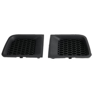 ABLZ-1 Pair Front Bumper Grill Insert Bezel Cover 5XB62LXHAA 5XB63LXHAA For 2015-2019 Jeep Renegade