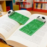 BLACKFUNNY 3D Printed Soccer Ball Bookmark Football Shape Page Marker for Book Lovers Reading Access