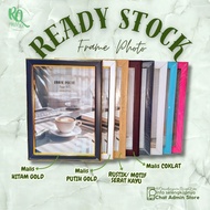 [ WITHOUT GLASS ] Certificate frame Photo frame/ 2D frame/ | A4 paper size