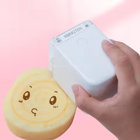 Coffee bread handheld Inkjet Printer Handheld Edible Food Printer in Biscuit Bread Cake Coffee Mold 