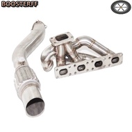 Turbo Exhaust Header Downpipe For 92-96 BMW E36 M42 318i 318is 318ti