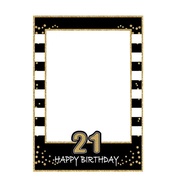 1 16 18 21 30 35 40 50 60 Birthday Photo Booth Frame Kids Adult Birthday Party Decoration Paper Happ