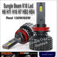 BOBLTECH Car Headlamp Foglamp Led H7 H11 H8 H16 HB3 HB4 K18 Cree 3570 XP 130w Real Watt