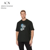 AX Armani Exchange เสื้อยืดผู้ชาย รุ่น XM000269-AF12112-UB001 - สีดำ