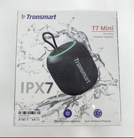 【Tronsmart美國】現貨 T7 Mini IPX7防水藍牙喇叭 15W 黑色 輕巧便攜式 戶外無線喇叭
