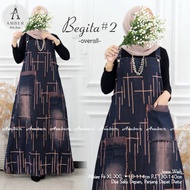 BEGITA #2 Overall Jeans Jumbo Motif ABstrak - Overall Jeans Rok Wanita Terbaru 2021 2022 Kekinian Mu