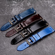 ✨Hot-selling Handmade Japanese New Jubilee Corridor Leather Strap 18 20 22MM Suitable for Rolex Seiko Ultra-Thin Genuine Leather Men Women Watch