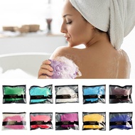 African Bath Sponge Reusable Net Sponge Body Exfoliator Bath Sponge Washcloth African Scrubbing Long