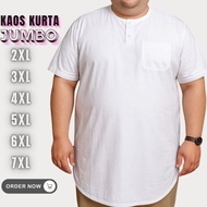 Men's Kurta T-Shirt BIG Size Jumbo Oversize XXL XXXL XXXXL Distro Muslim Bandung 2XL 3XL 4XL 5XL 6XL
